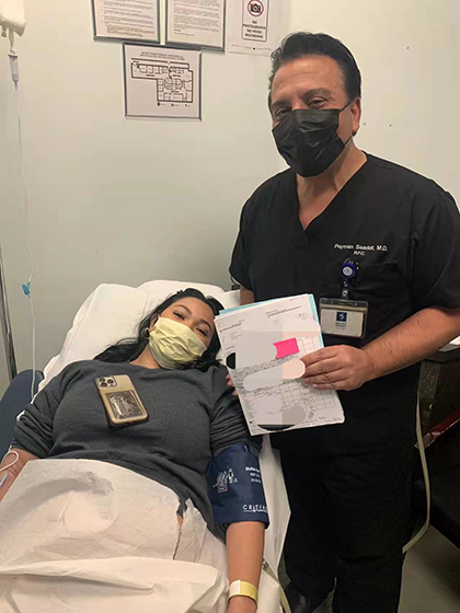 代母Heather移植